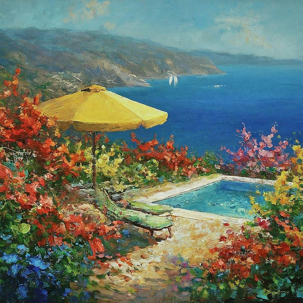 Greek Summer Pool