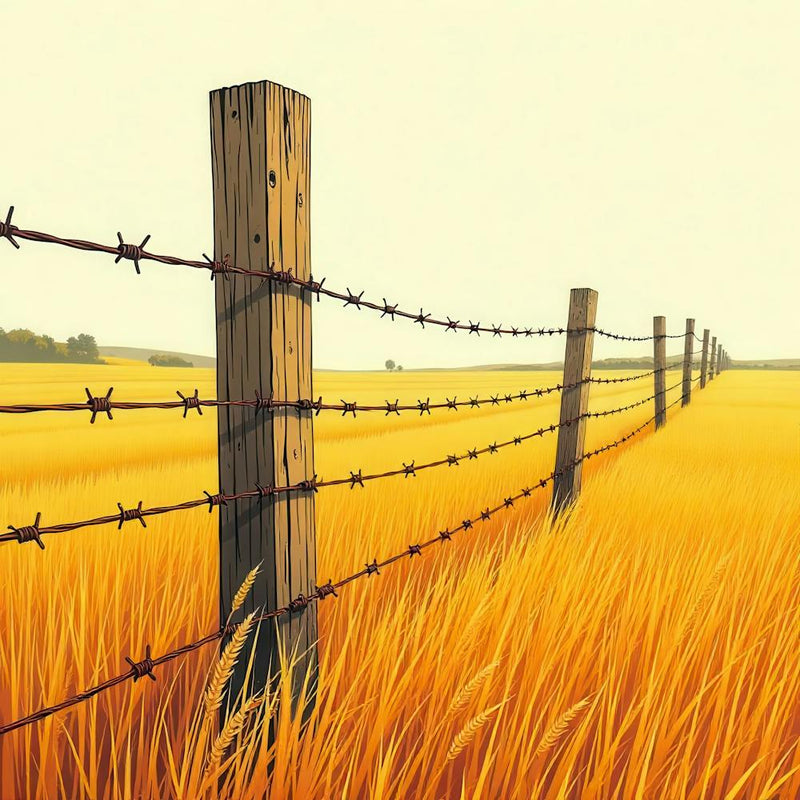 Barbed Wire Fence 2
