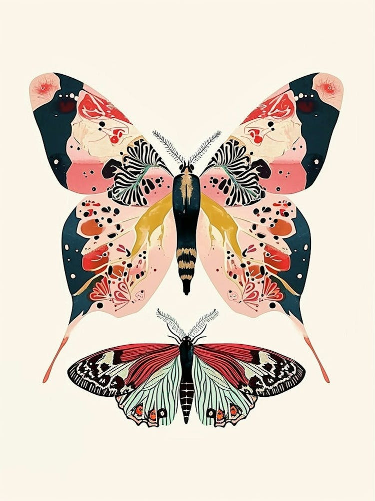 Colourful Insect Illustration Butterfly 26