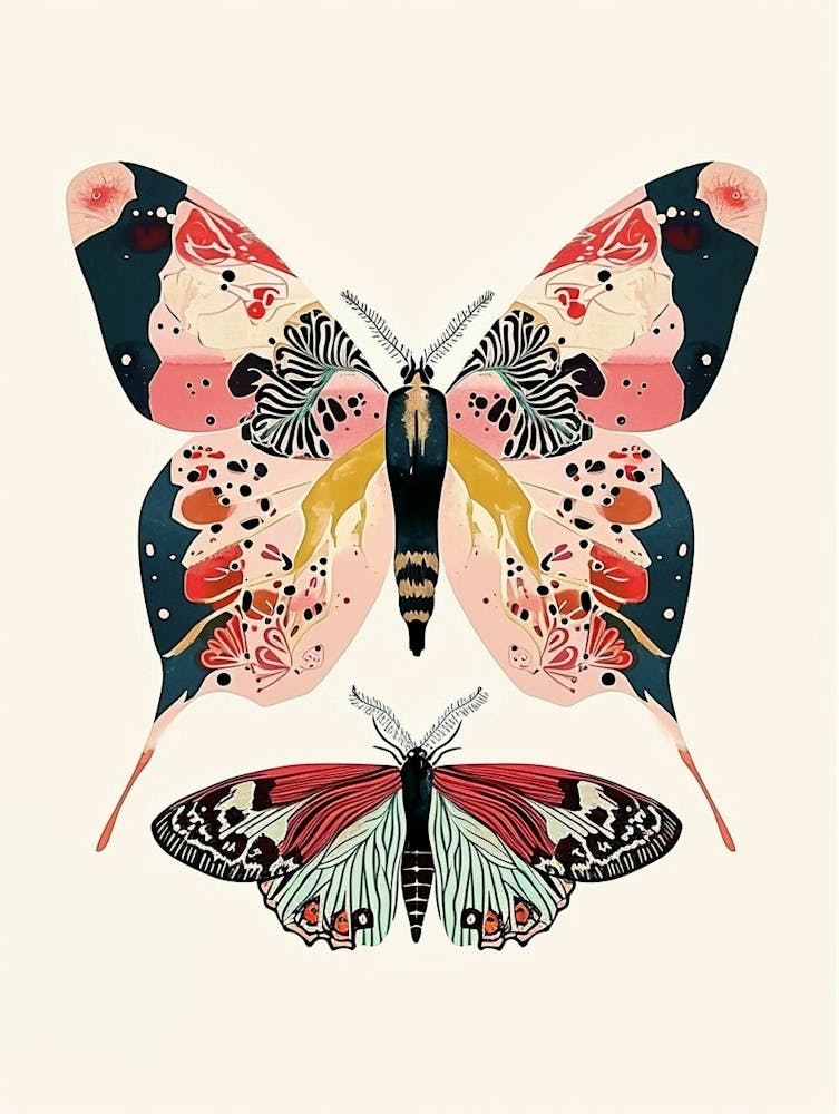 Colourful Insect Illustration Butterfly 26