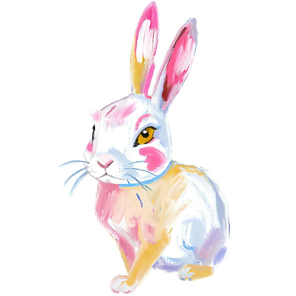 Rex Rabbit 02 1 Art Print by Lisa Baum – Fy!