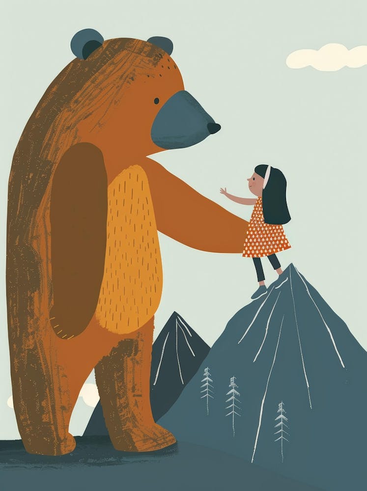 Bear And Girl 3