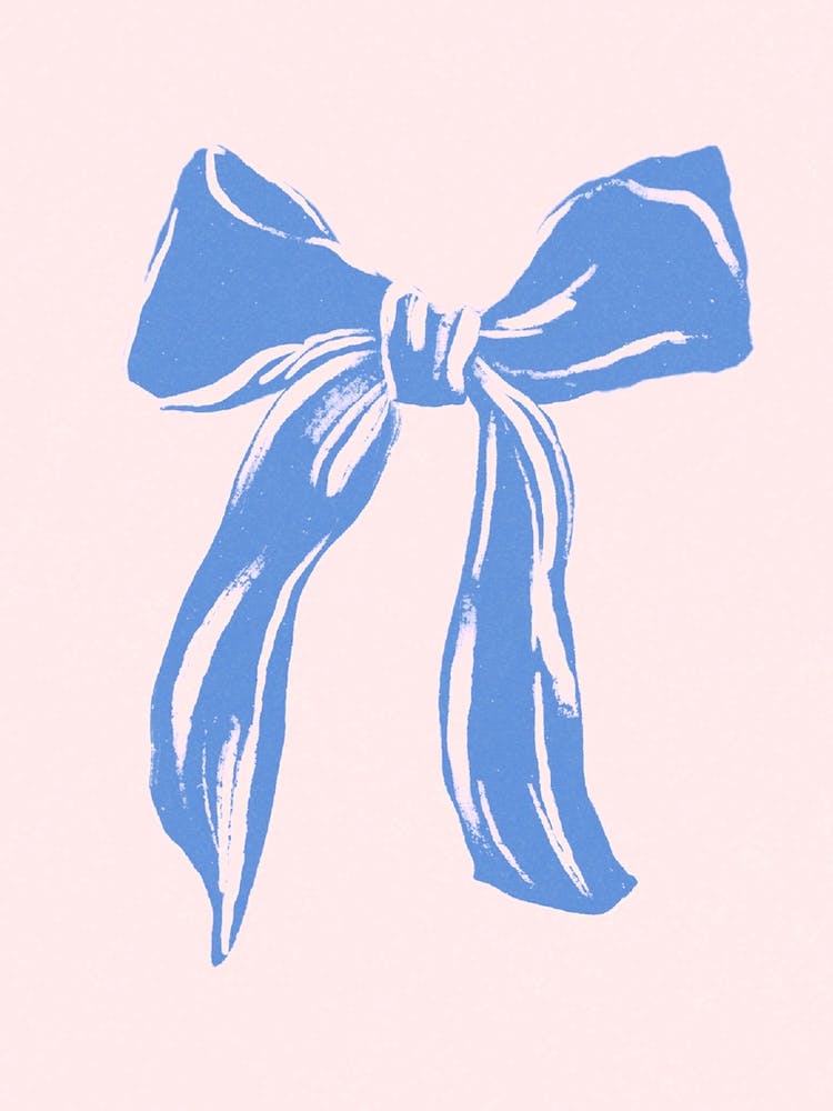 Light Blue Bow