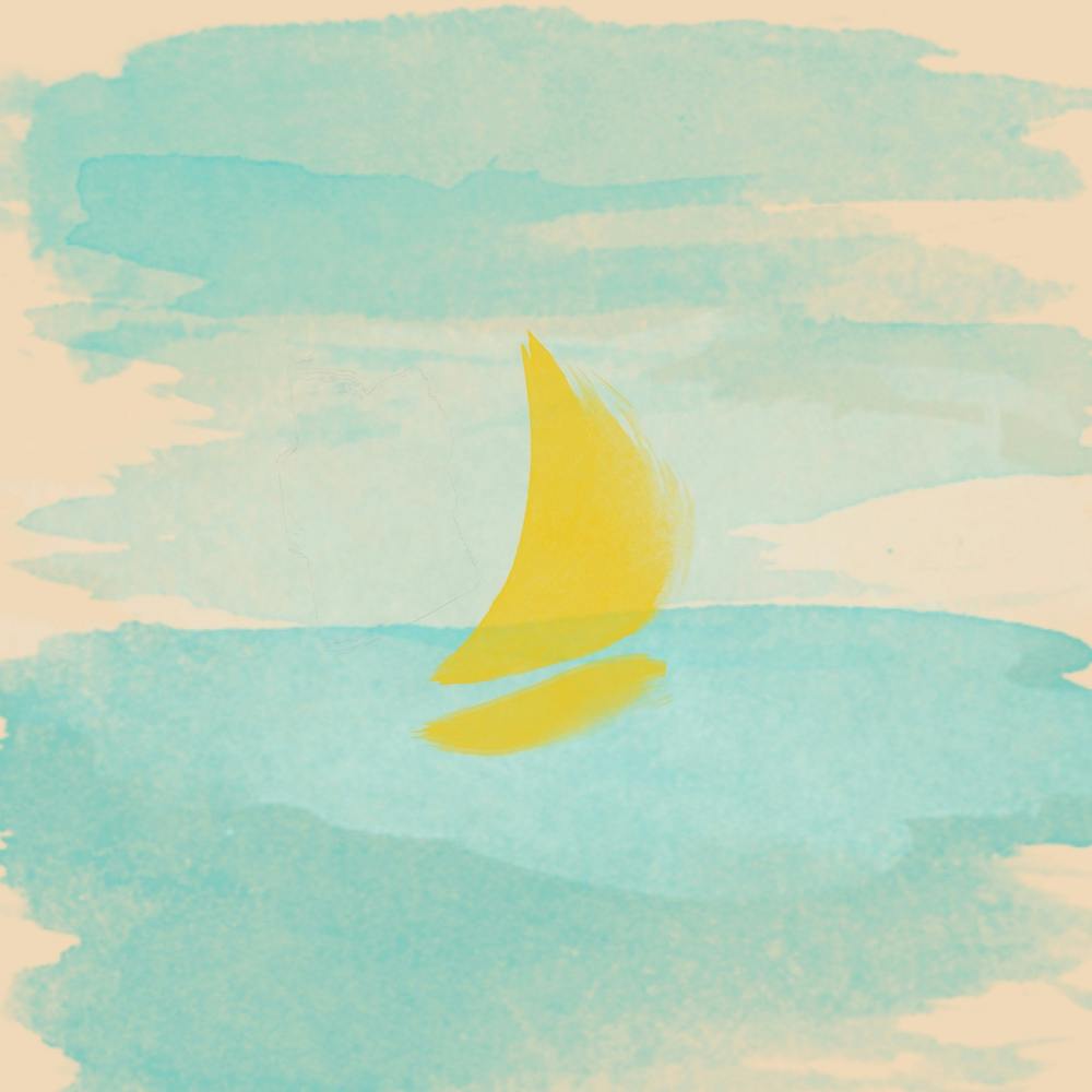 Bateau, Vue Mer Bleue
