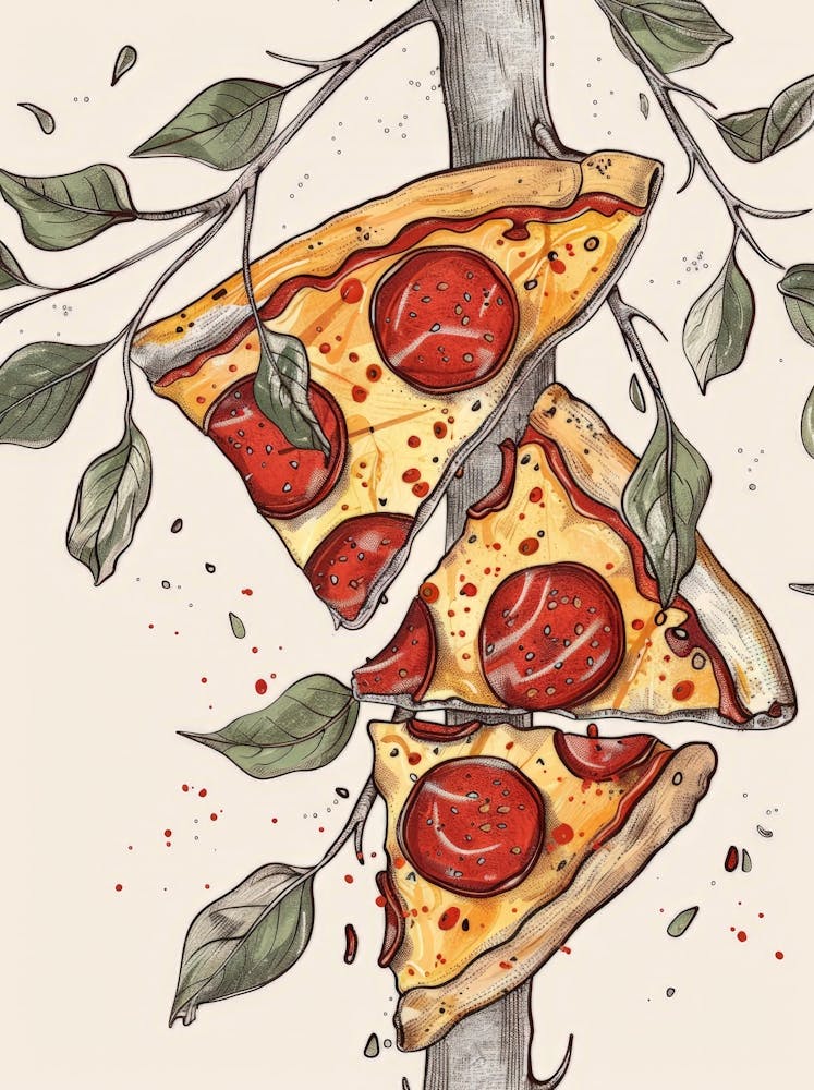 Pizza On A Tree 2