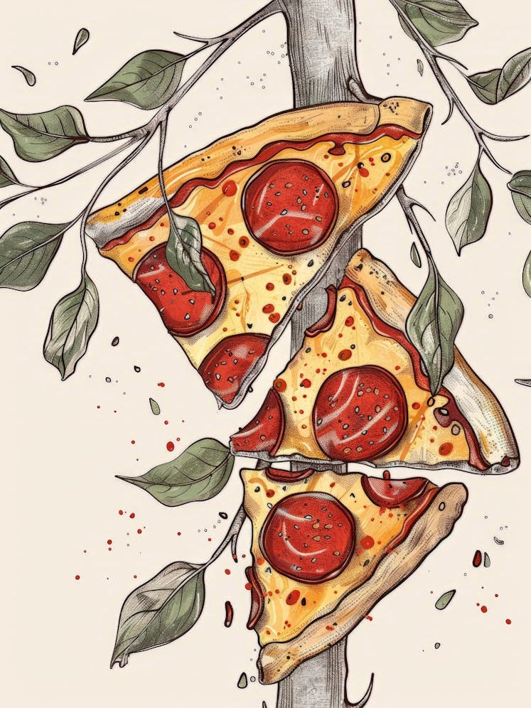 Pizza On A Tree 2