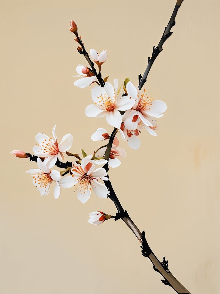 Delicate Cherry Blossom Branch no1