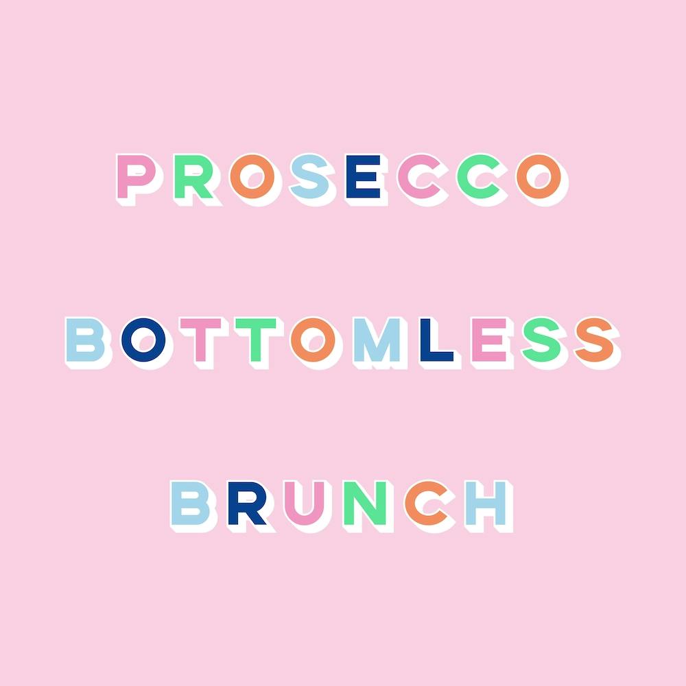 Prosecco Bottomless Brunch Square