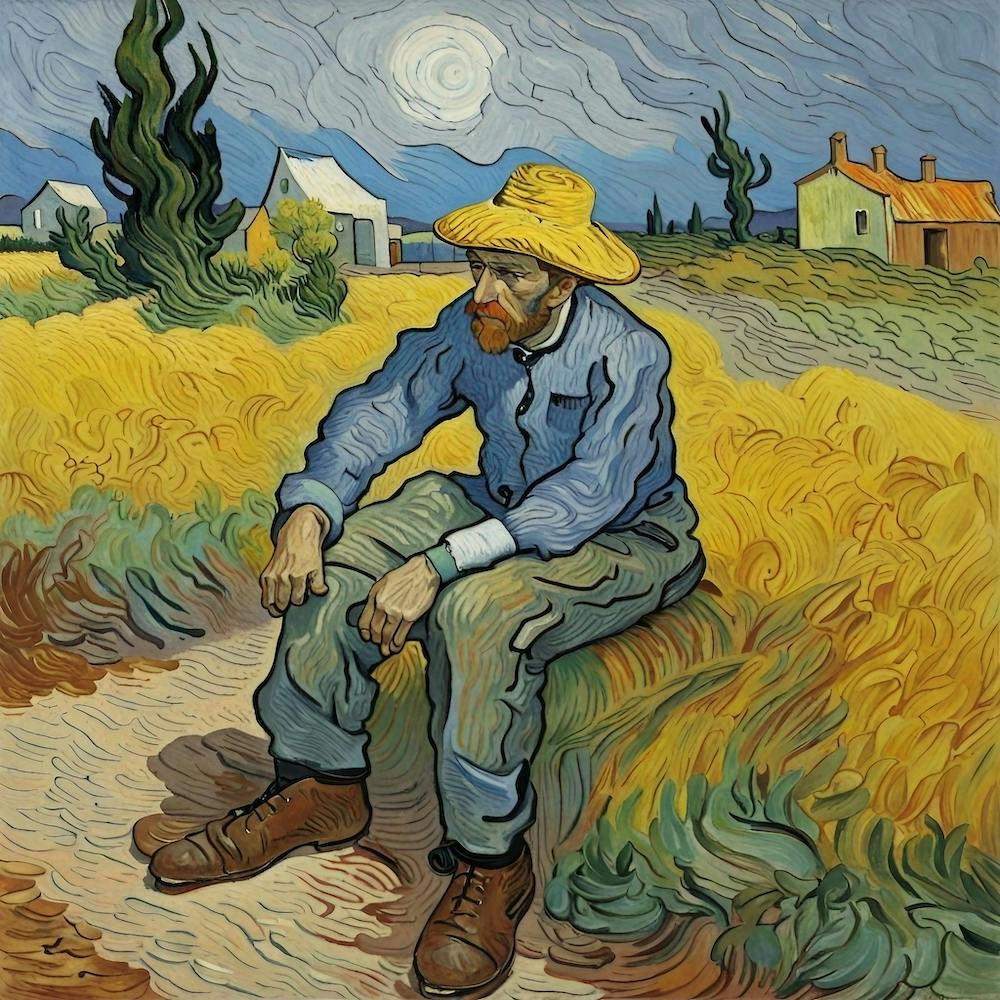 Vincent Van Gogh Painting