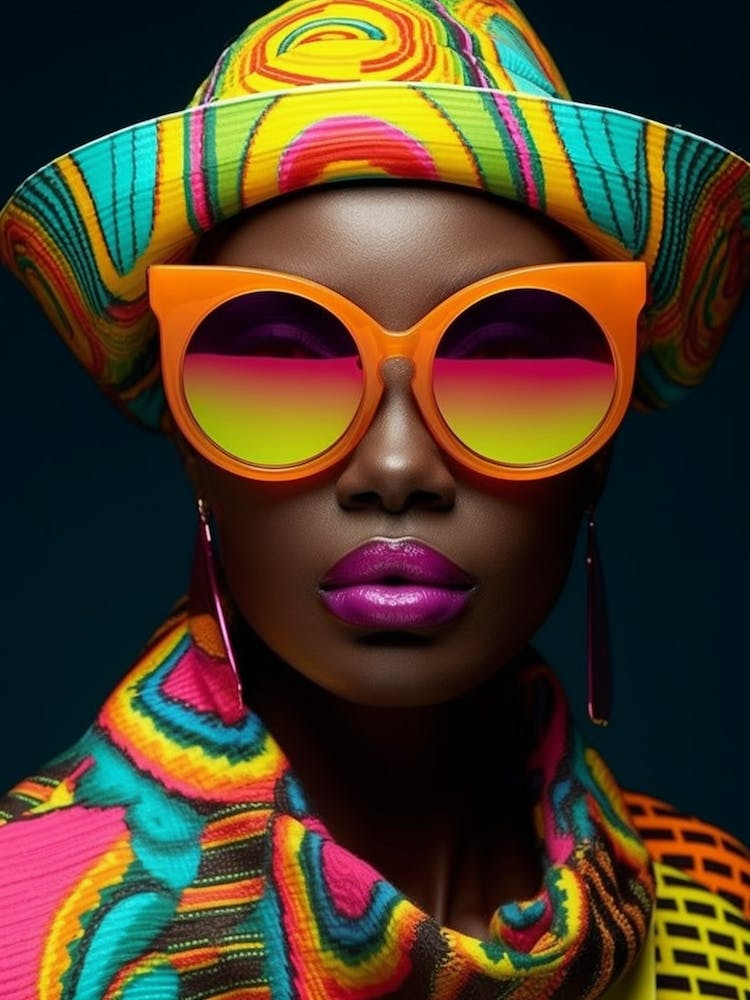 Vibrant Bold Portrait 1