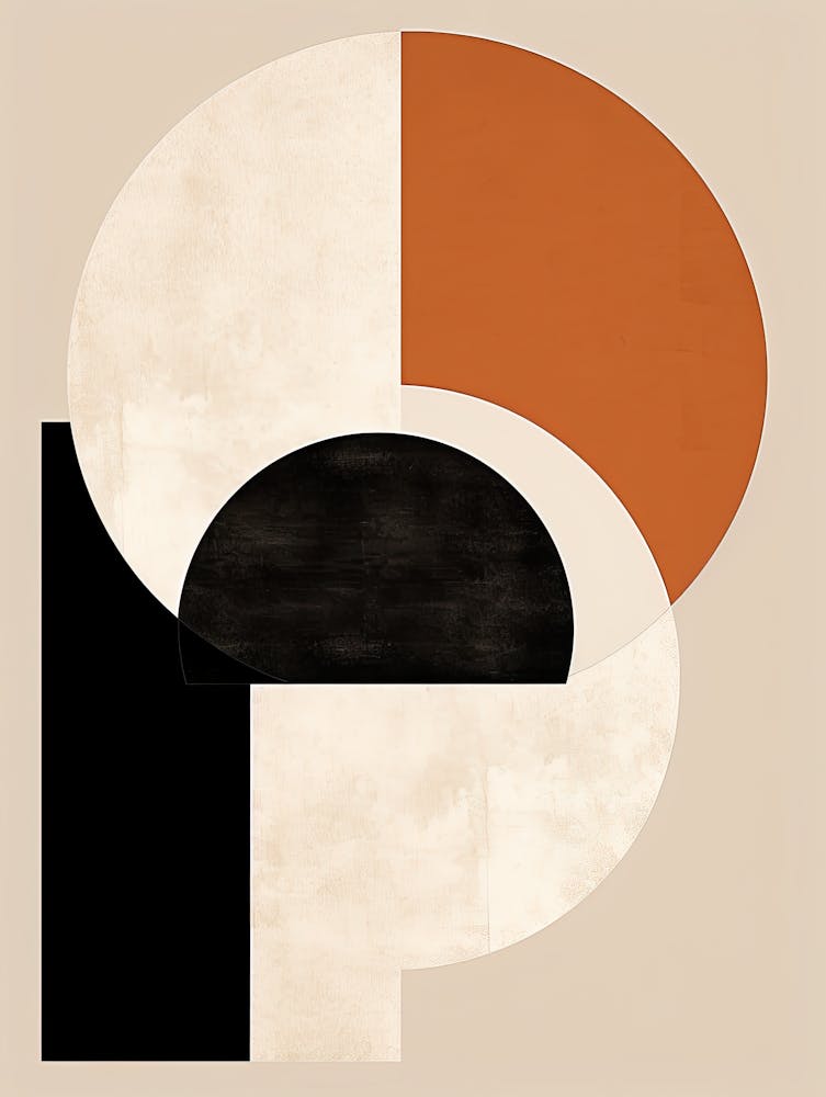 Mid Century Mirage; Abstract Angles