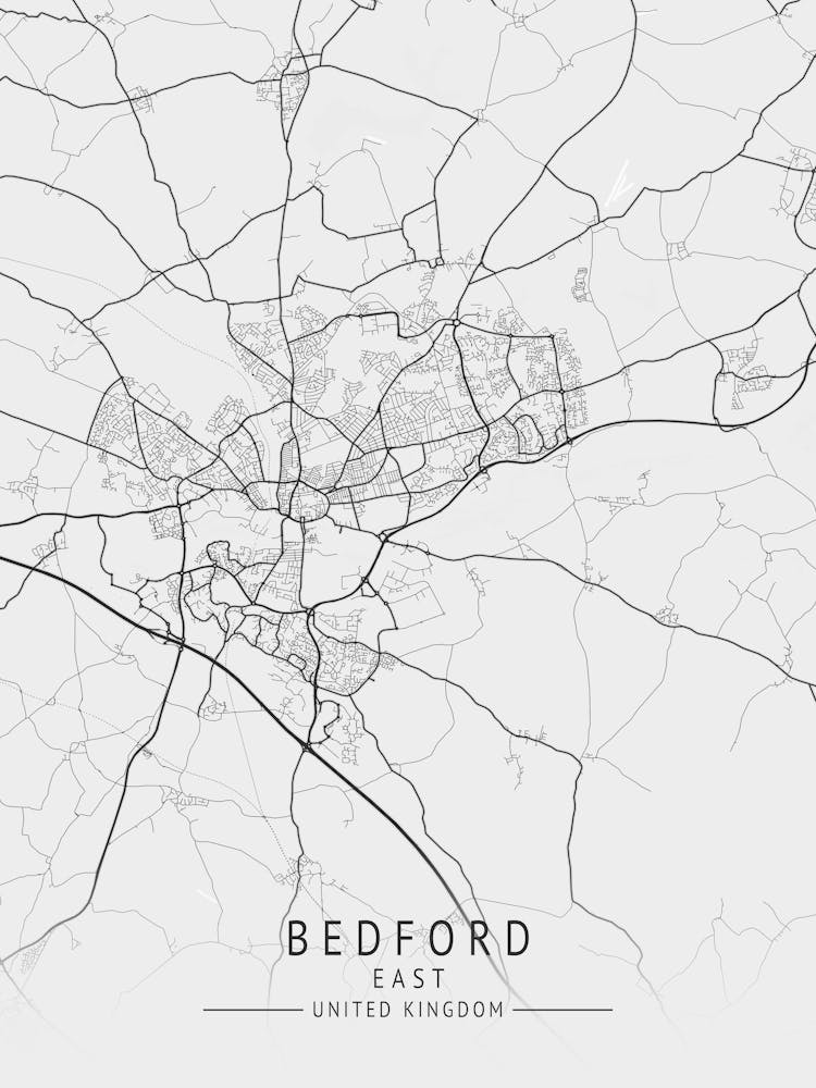 Bedford City Map