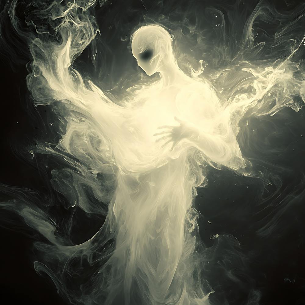 Abstract Ghostly Love 7