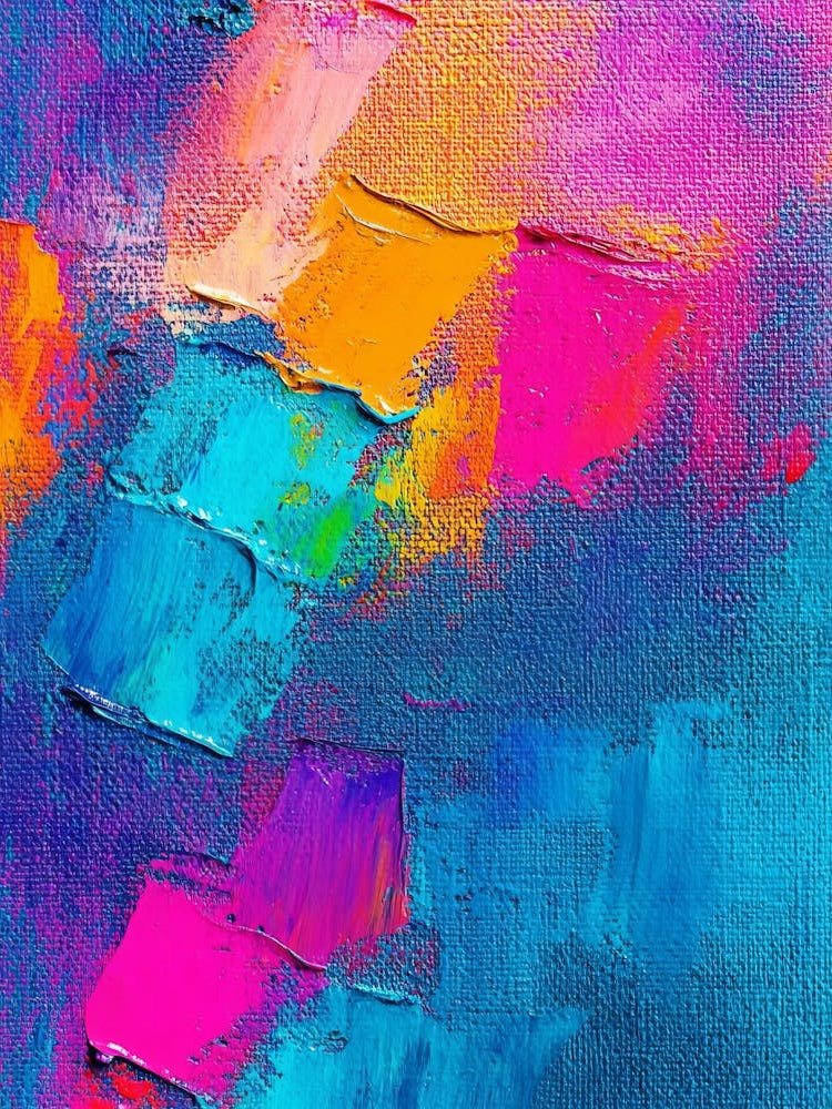 Abstract Colorful Painting 1