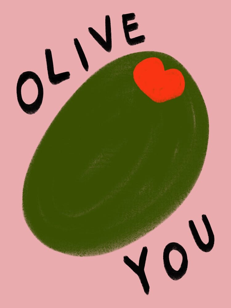 Olive You Pink
