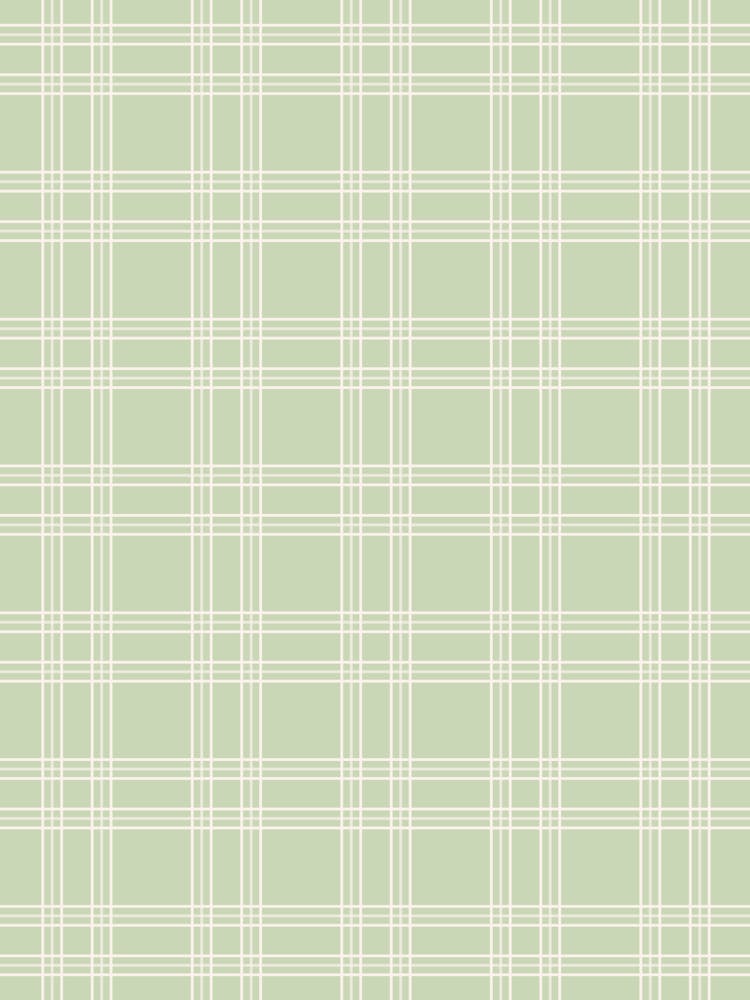 Pastel Green Gingham