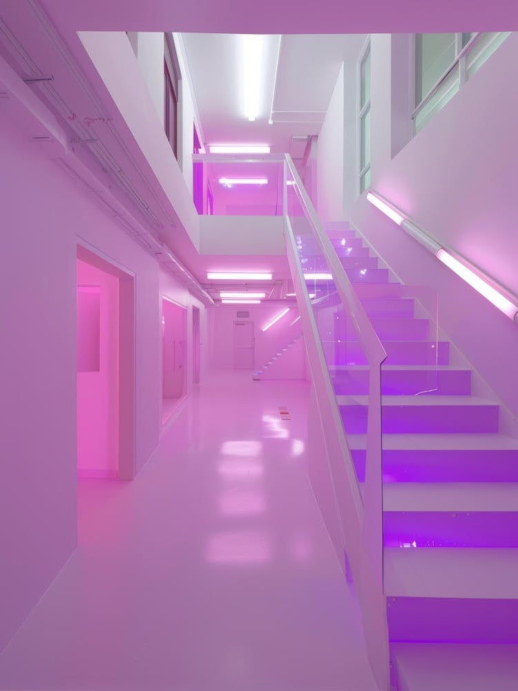 Purple Staircase