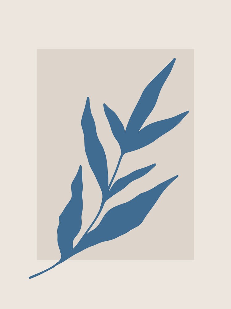 Leaf In A Square