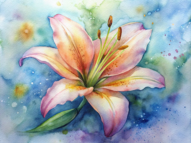 Lily Painting