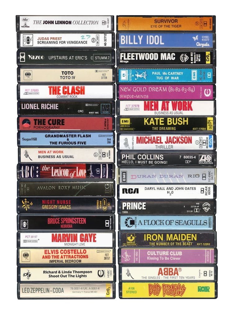 Musique 1982 - Impression Cassette - Né en 82