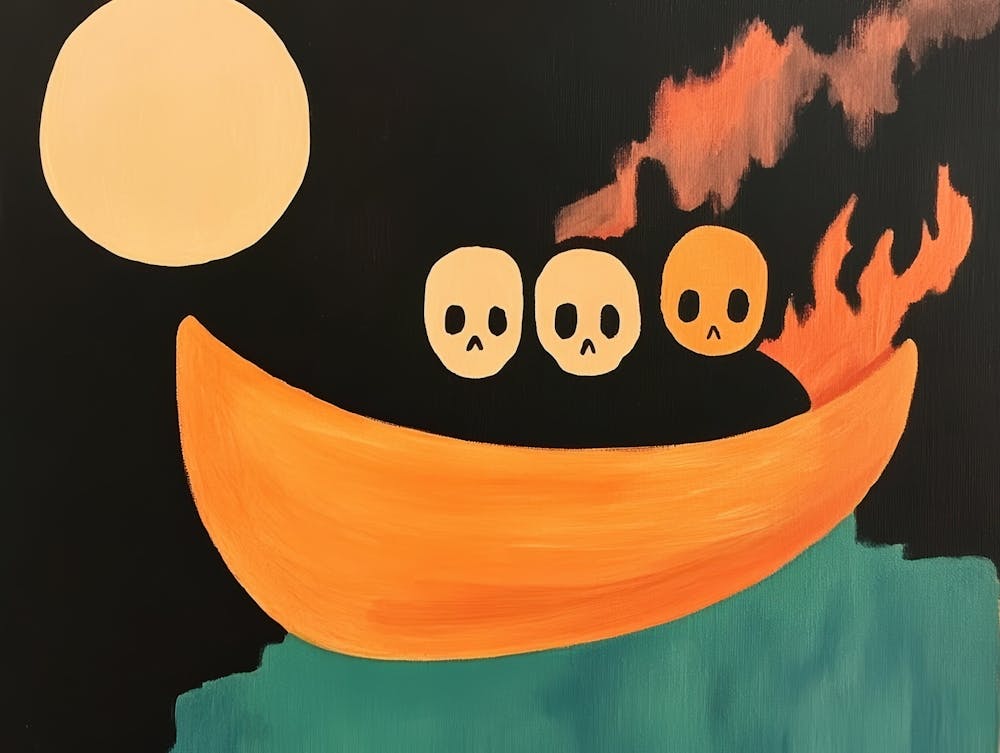 Skulls In The Boat