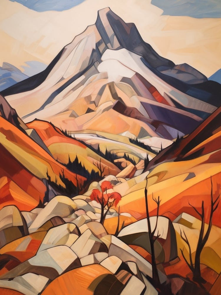 Mount Mansfield Usa 2 Mountain Painting