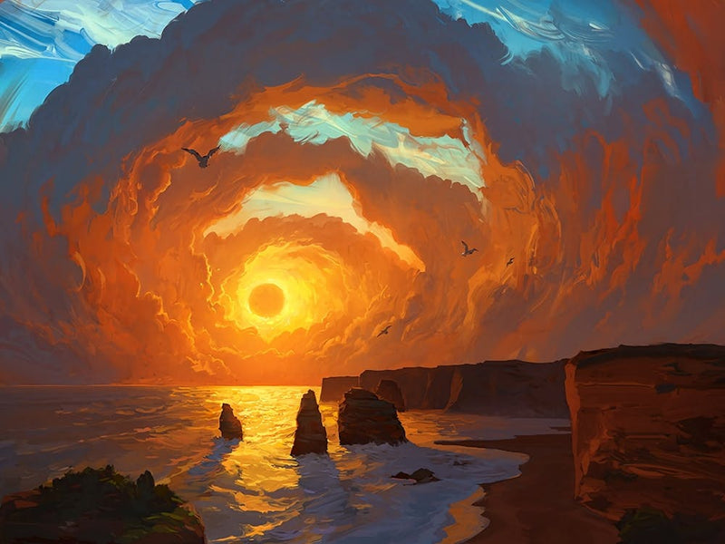 Sunset At The Beach 6