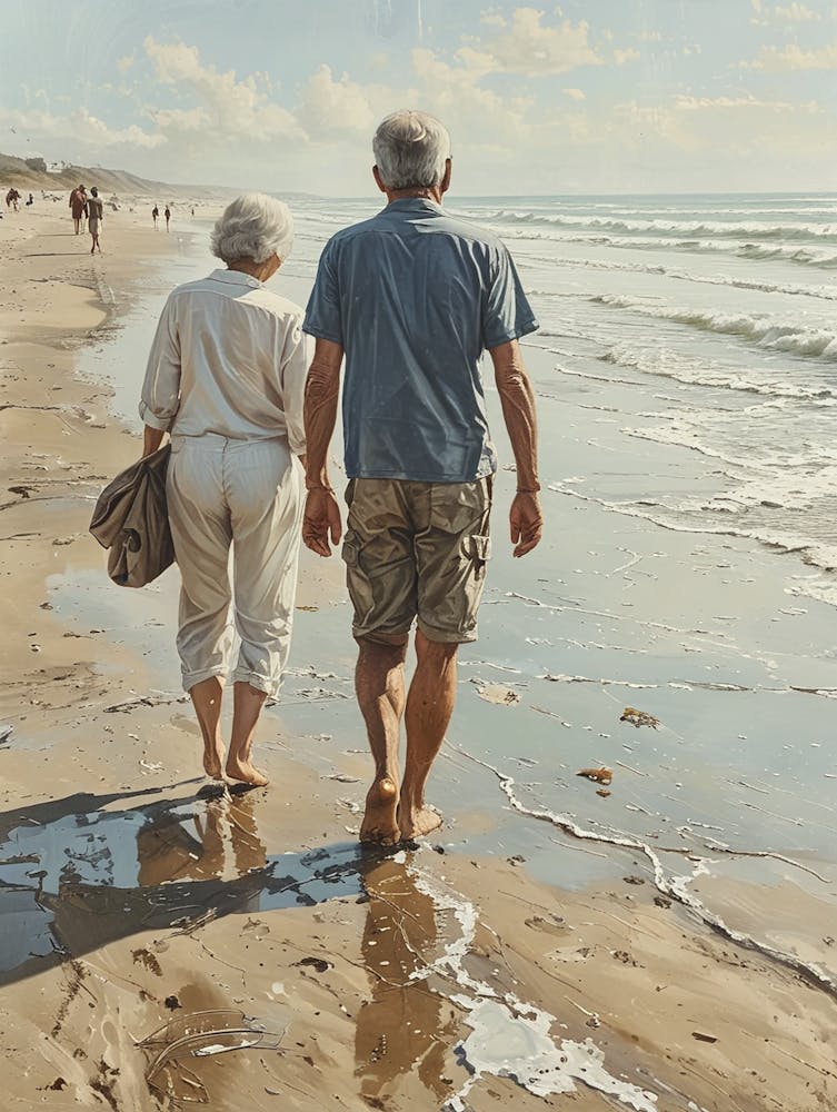 Walking On The Beach