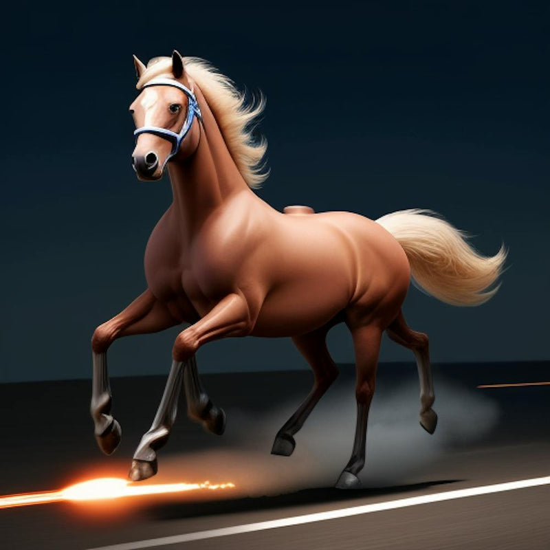 Cheval Courant la Nuit