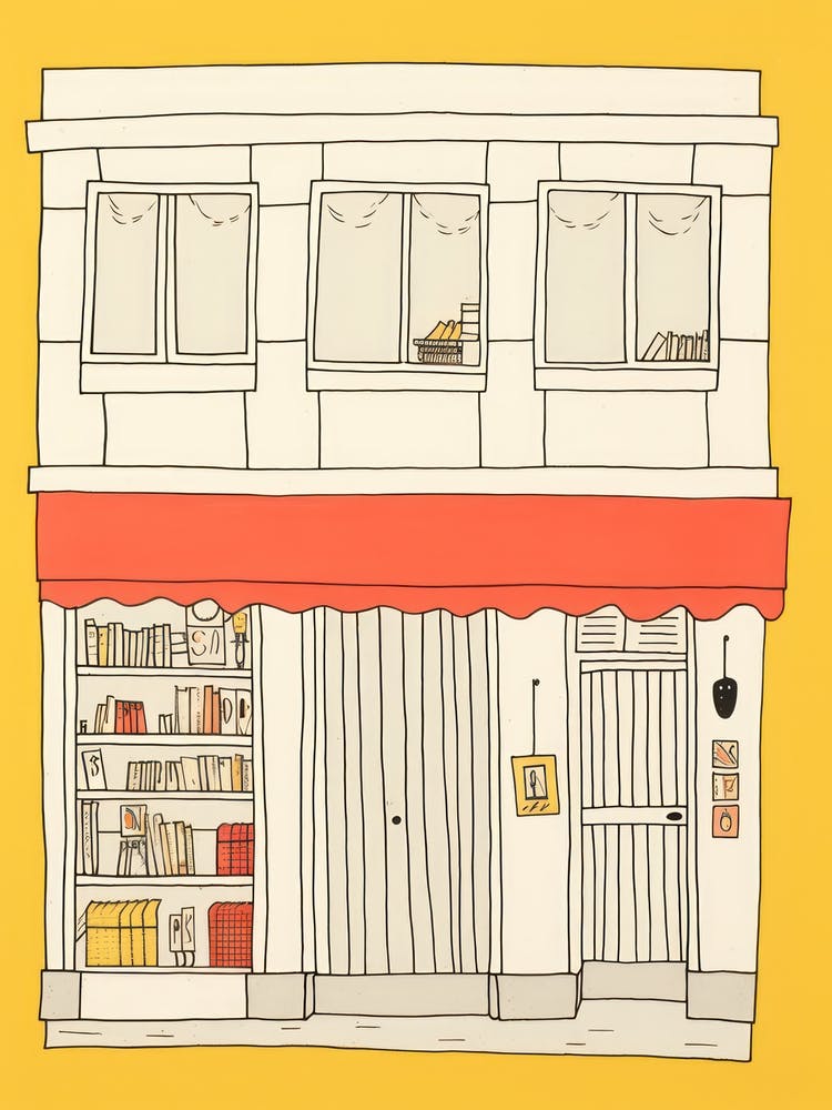 Madrid The Book Nook Pastel Colours 1
