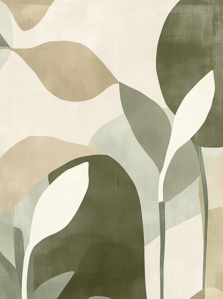 Abstract Leaves 120
