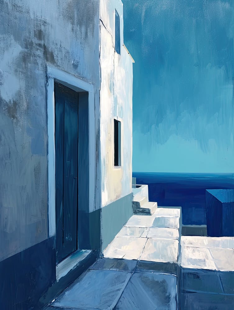 Blue Door, Greece