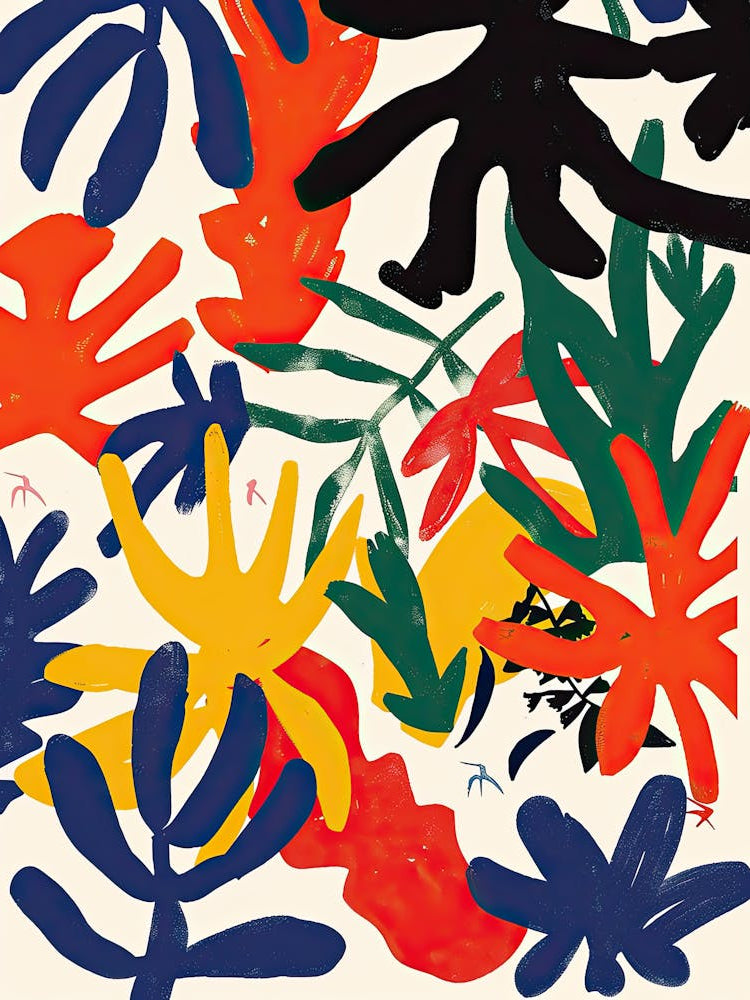 Jungle Glow Matisse Style