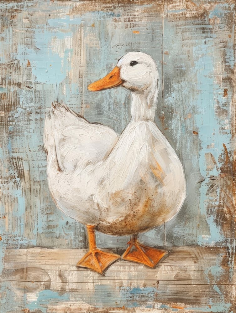 Peinture de canard 543