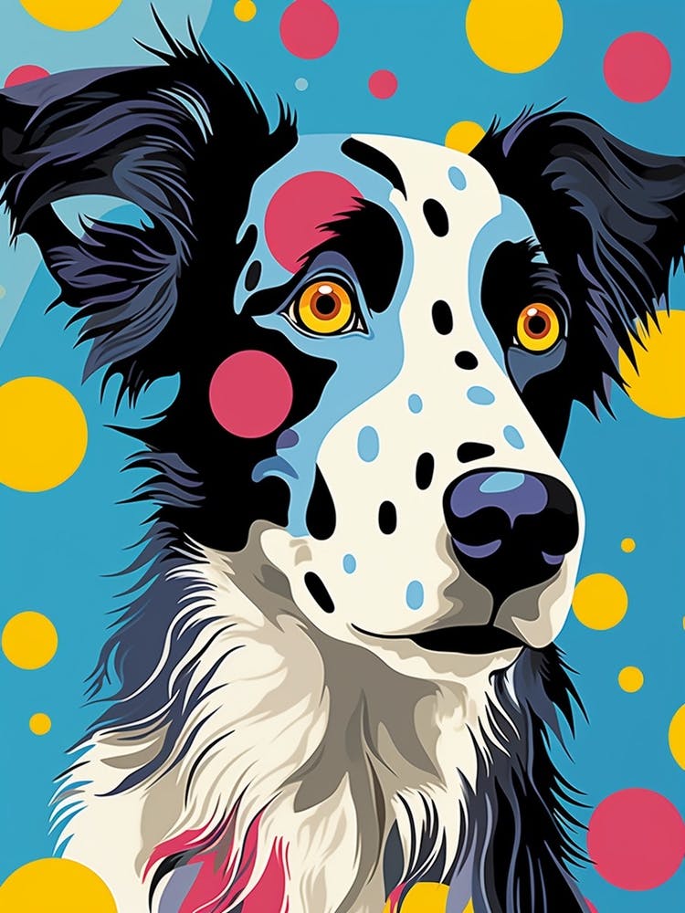 Pop Art Australian Shepherd 1