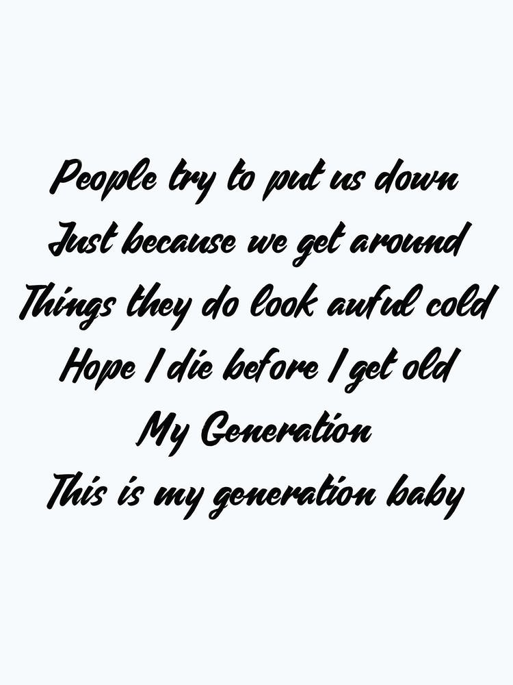 My Generation