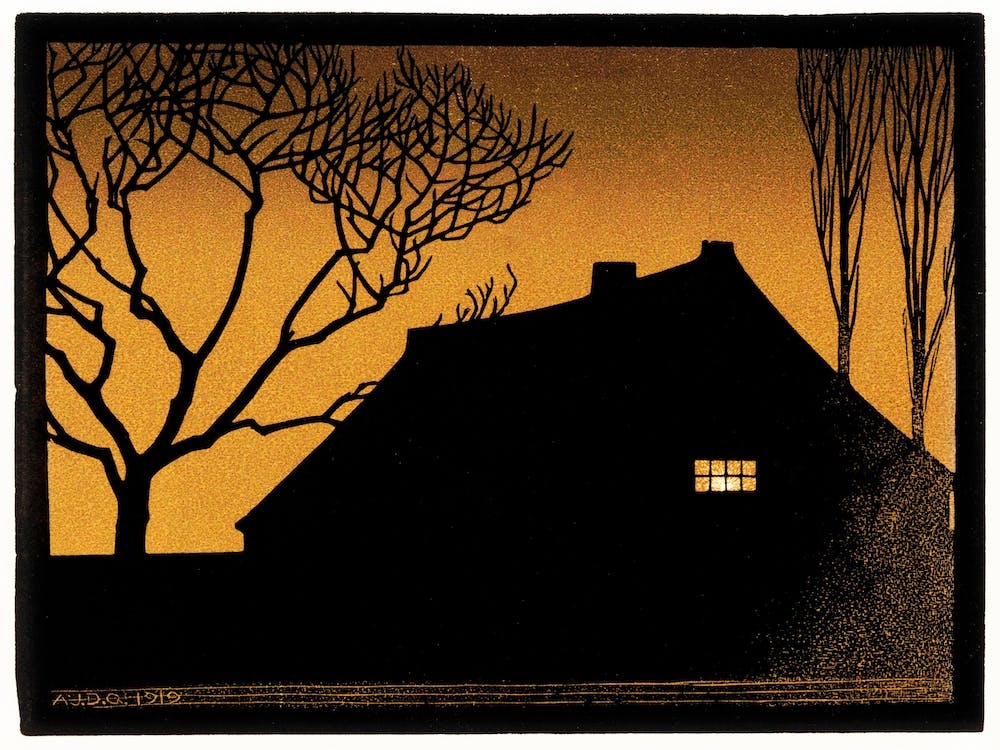 Winter Evening, Julie De Graag