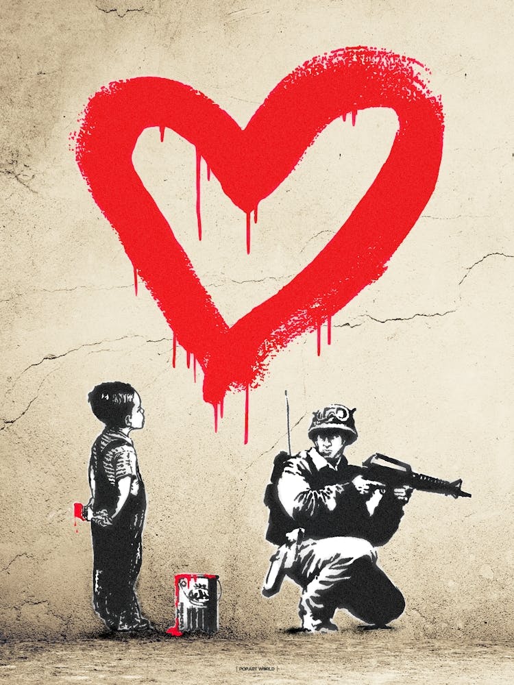 Not War, Please! Street Art Pop Art World 2025