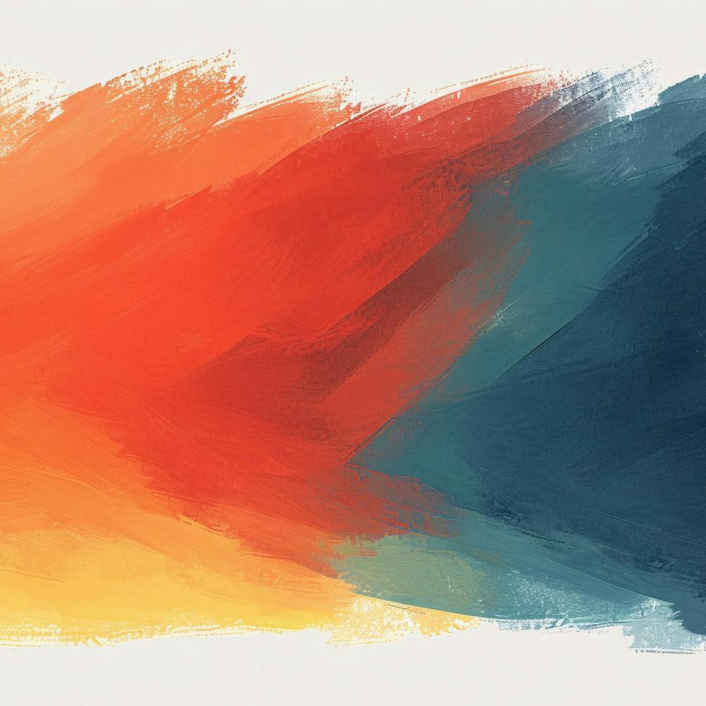 Abstract Brush Strokes 3