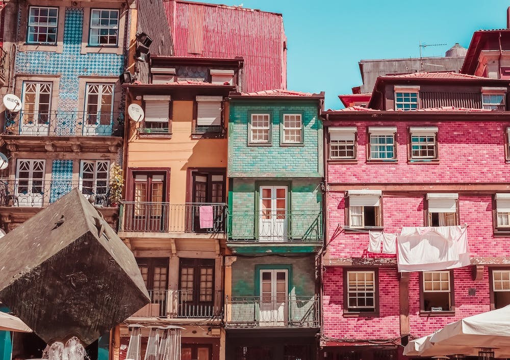 Messy Houses In Porto