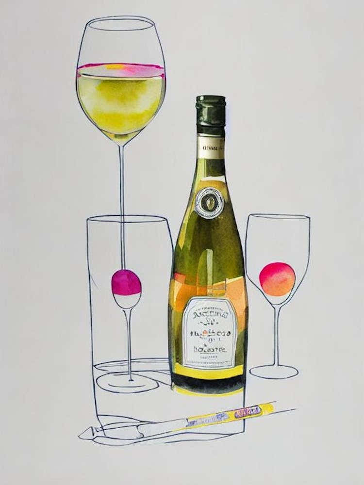 Moscato D'Asti Cocktail Poster
