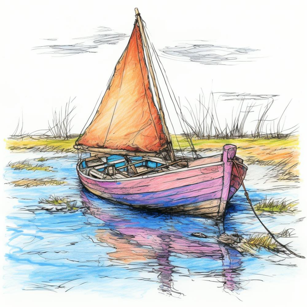 Segelboot auf dem Wasser