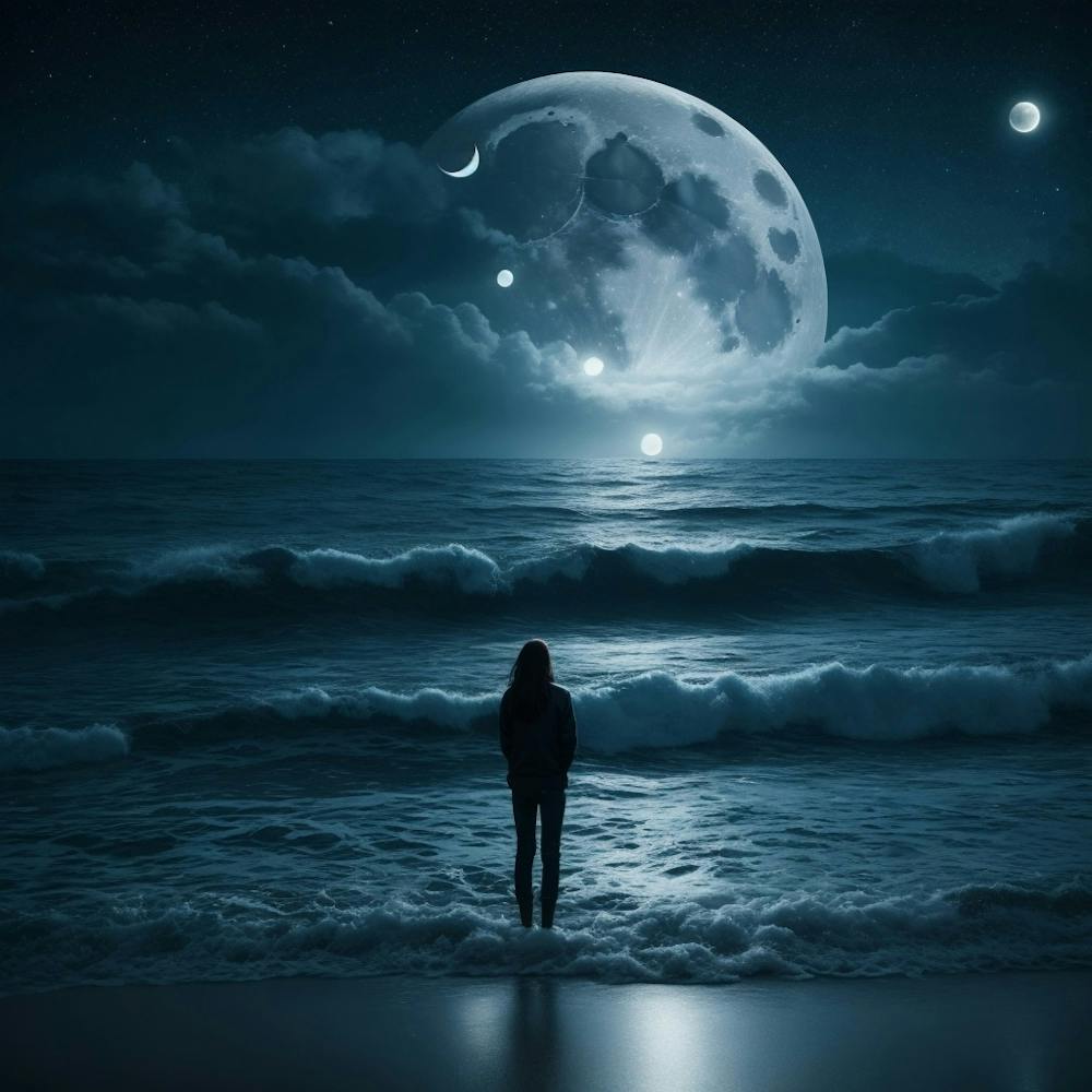 Full Moon In The Sky