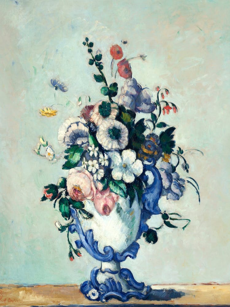Rococo Vase, Paul Cezanne