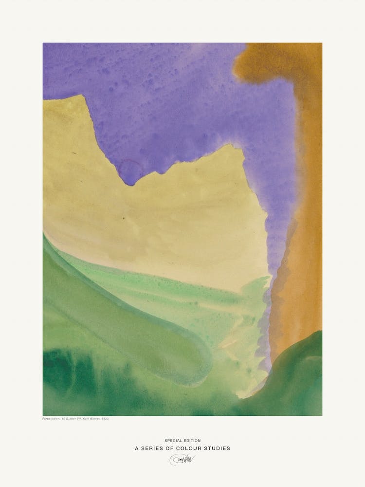Colour Study VII by Karl Wiener