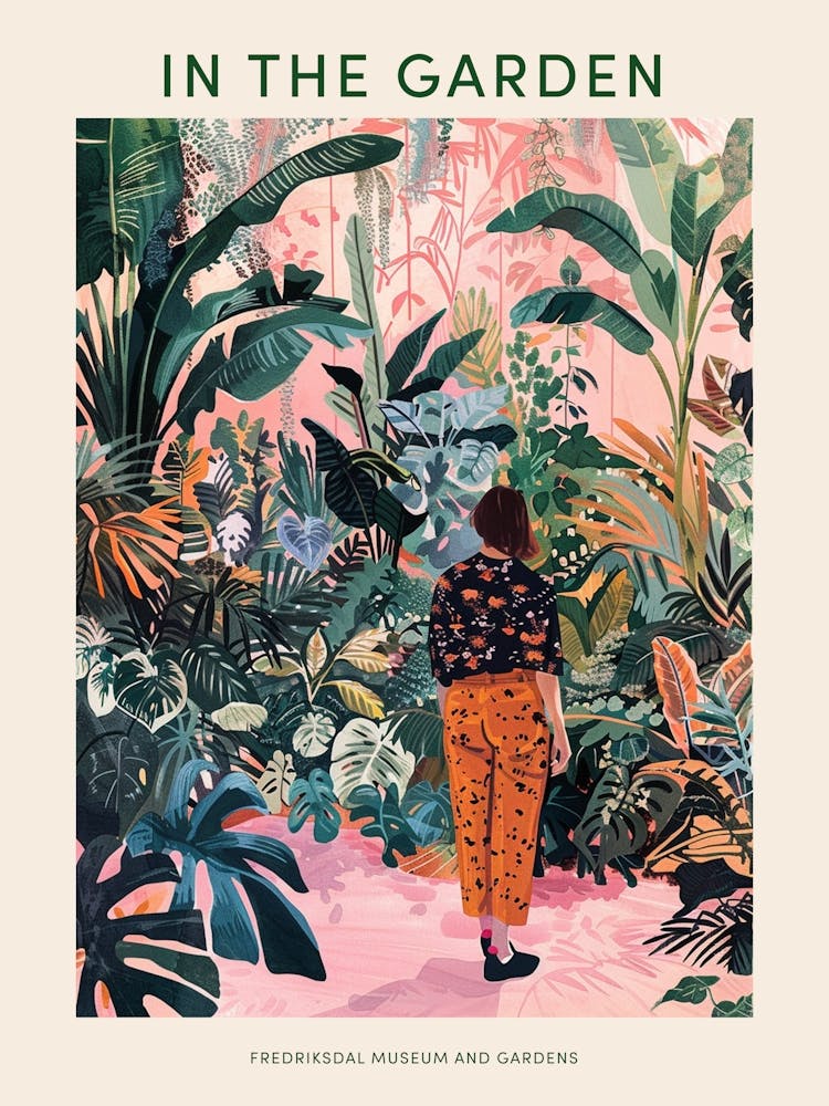 In The Garden Poster Fredriksdal Museum And Gardens Sweden 3