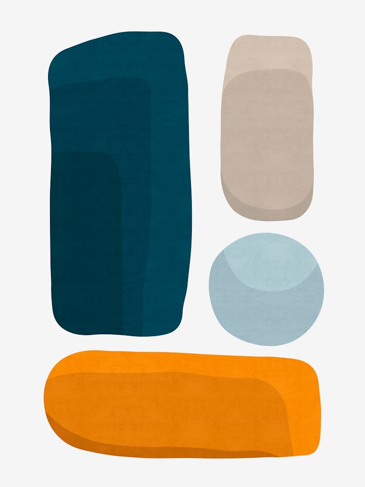Expressive abstract art A