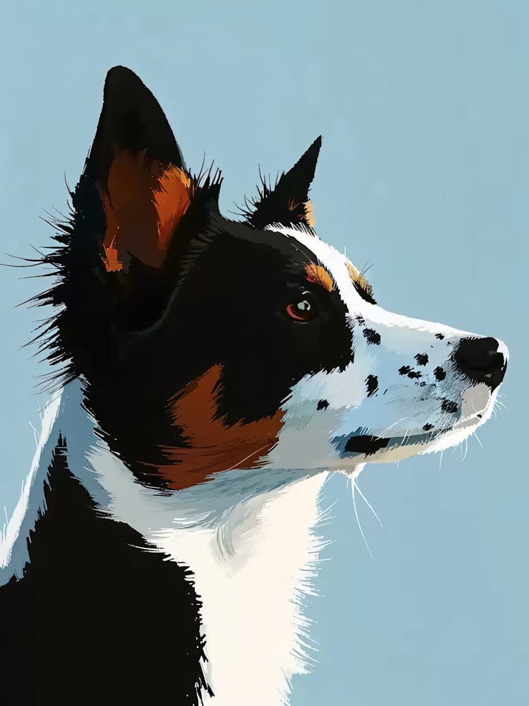 Australian Shepherd Canvas Art