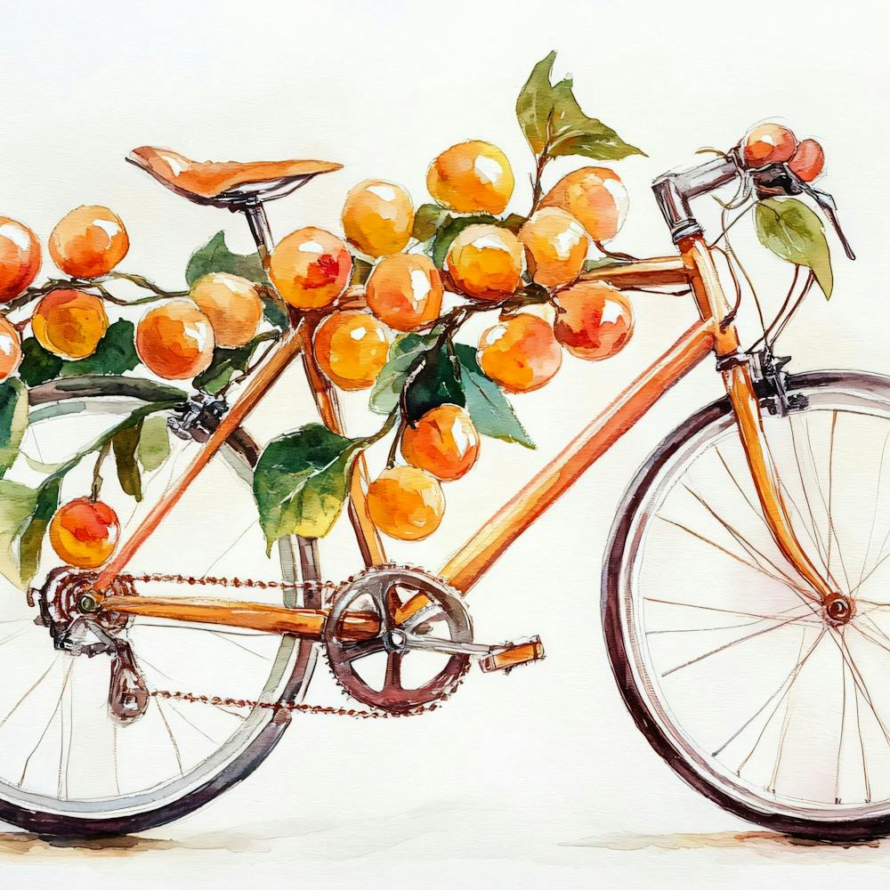 Peach Bicycle