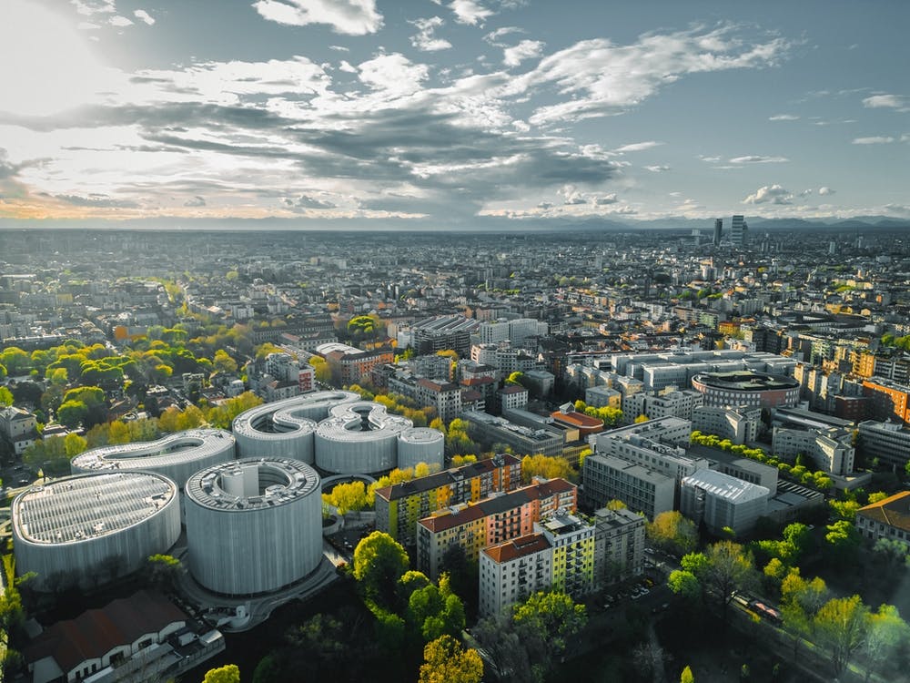 Bocconi University Milano. Milan City Skyline Prints | Europe